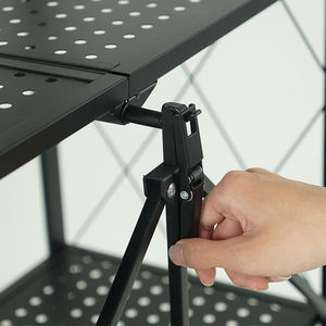 Estante de paleta escalonado de acero plegable de 76,2mm estilo australiano, nuevo Clip de seguridad para apilar bastidores y estantes - Product Image 5