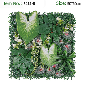 Panneau mural vertical en herbe artificielle tropicale en plastique, résistant aux UV, pour <span class=keywords><strong>jardin</strong></span>, hôtel, toile de fond de mariage, extérieur et intérieur - Vente en gros - Product Image 3