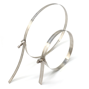 304 Stainless Steel <b>Quick</b> <b>Release</b> Tube Hoop Open <b>Clamp</b> Snap Communication Inch Extended Connection Hose - Product Image 1