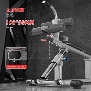 Banco de <span class=keywords><strong>Abdominales</strong></span> Plegable de Metal para Uso Doméstico, <span class=keywords><strong>Silla</strong></span> de Entrenamiento para <span class=keywords><strong>Abdominales</strong></span>, Equipo de Fitness Ajustable para Personas con Poco Espacio, Banco de Crunches Comercial - Product Image 3