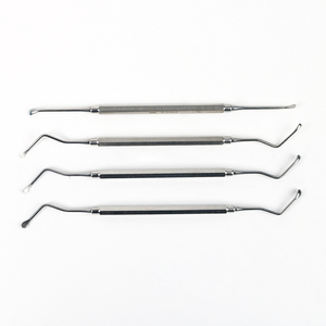 Cureta Dental de Doble Extremo de Acero Inoxidable de Alta Calidad para Limpieza de Raíces y Periodoncia - Product Image 1