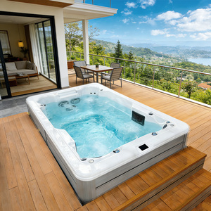 <span class=keywords><strong>Piscine</strong></span> de nage avec couverture, conçue pour les spas de nage extérieurs sans fin - Product Image 4