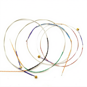 Set di Corde per <span class=keywords><strong>Violino</strong></span> Alice A707 1234, <span class=keywords><strong>Corda</strong></span> in Filo Intrecciato con Anima in Acciaio, Avvolgimento in Cupronichel e Cromo - Product Image 2