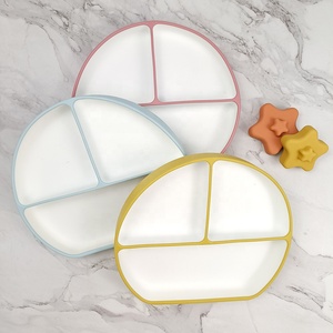Bol à ventouse pour bébé en silicone de qualité alimentaire avec base antidérapante sans BPA, vaisselle pour tout-petits et enfants - Product Image 1