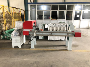 เครื่องอัดแผ่นกรองตะกอนแยกของเหลวแข็งแบบไม่ต่อเนื่องมีประสิทธิภาพสูง - Product Image 6