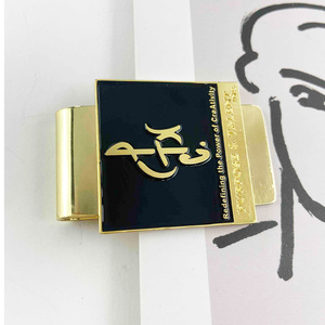 अनुकूलित लोगो के साथ थोक स्टेनलेस स्टील धातु मनी क्लिप - Product Image 5