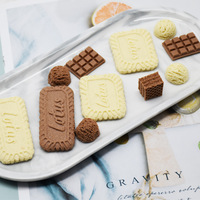 Benutzer definierte verschiedene kleine Kekse Schokoladen form Silikon kuchen dekorative Fondant formen für DIY handgemachte Pralinen Werkzeuge