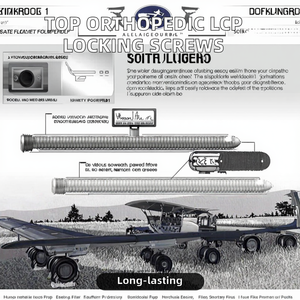 Suministro Directo de Fábrica, Instrumentos Quirúrgicos Manuales de Acero Inoxidable de Alta Calidad para Tornillos de Bloqueo LCP, Precio Bajo - Product Image 2
