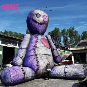 Boneka <span class=keywords><strong>voodoo</strong></span> ungu tiup ukuran besar, ornamen balon model <span class=keywords><strong>voodoo</strong></span> tiup ukuran besar - Product Image 6