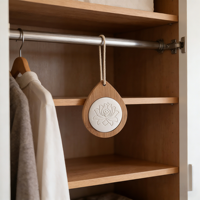 Diffuseur d'arômes en pierre passive blanche de haute qualité, en plâtre fait main, écologique, en forme de goutte d'eau, moderne, pour la maison