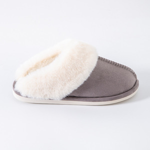 Zapatillas cómodas de Invierno para <span class=keywords><strong>mujer</strong></span>, pantuflas cálidas de casa, Foam viscoelástica suave y esponjosa, chanclas de felpa de piel sintética a la moda - Product Image 4