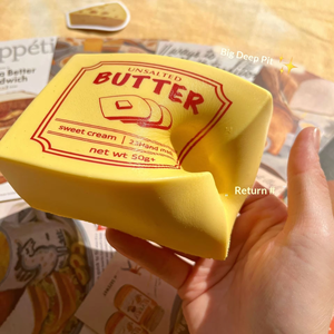 Super Wet Soft Slow <b>Rebound</b> Butter Block Butter Stick Squeeze Toy Student Stress Relief Toy - Product Image 1