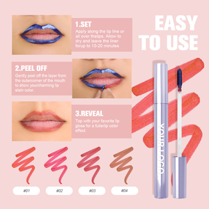 Tinta de Labios de Larga Duración de Alta Calidad de Marca Privada, Vegano, Libre de Crueldad, Delineador de Labios Desprendible, Logotipo Personalizado - Product Image 6