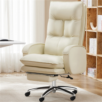 Chaise de patron peut s'allonger Massage moderne ergonomique en cuir synthétique confortable chaise de bureau sédentaire chaise d'ordinateur en gros