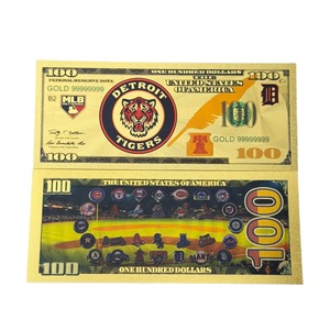 Billet de banque LOGO Baseball Américain 2026 plaqué or 24 carats pour cadeaux - Product Image 3