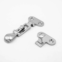 Loquet de porte en acier inoxydable 316 pour bateau marin, clip de verrouillage anti-tintement pour trappe de yacht, camping-car et cabine
