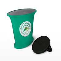 Messestand Lift Pop-up Tisch Display-Stand Faltbarer Ovaler Pop-up Bar Werbe-Theke
