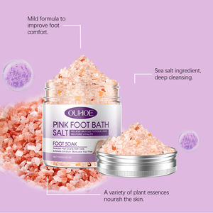 Vente en gros Méthode d'utilisation simple Une atmosphère paisible créant des peaux mortes Enlever le sel de mer Sel exfoliant pour les pieds - Product Image 6