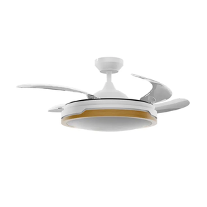Ventilateur de plafond BLDC avec lampe LED dimmable, 3 pales, ventilateur de plafond moderne avec lumière et télécommande - Product Image 1
