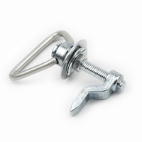 Armoires industrielles haute sécurité MS305 Serrure 19mm en alliage de zinc moulé sous pression Serrure à came étanche avec plaque de support