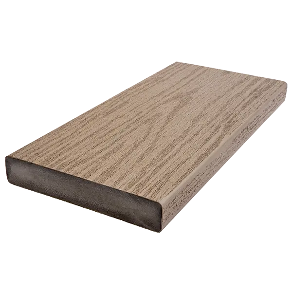 Cubierta impermeable de PVC para WPC, cubierta de tablero de suelo compuesto para exteriores, <span class=keywords><strong>gris</strong></span> teca