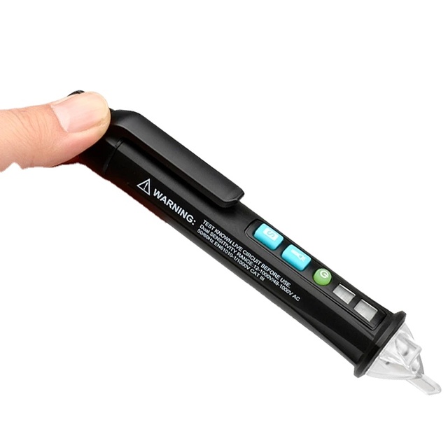 Mestek High Security Pen Type AC Voltage Tester Non-Contact High Precision AC10 Voltage Detector Tester Voltage Detector