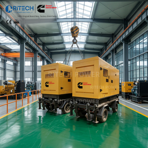 <b>Generators</b> 100kVA 200kVA 250KVA 30kVA 50kVA Trailer 200KW Silent 3 Phase Industrial Backup Genset RT-PS250-30 250 Kva <b>Generator</b> - Product Image 1