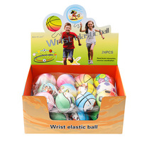 Vente en gros directe d'usine, balle rebondissante élastique de 6 cm, logo personnalisé, jouet promotionnel pour enfants, balle en caoutchouc à rebond élevé