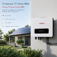 Système solaire photovoltaïque connecté au réseau ThinkPower 5-15KW, certifié CE TUV, ensemble complet, générateur solaire connecté au réseau avec panneaux monocristallins pour la maison