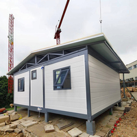 Villa préfabriquée prête à l'emploi de 40 pieds Maison conteneur extensible de 3 chambres Hôtel Préfabriqué Portable Mobile Tiny Home