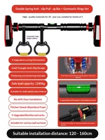 Appareil de gymnastique pliable pour la maison, barre de traction simple, équipement sportif pour enfants, fixation murale sans perçage, fabriqué en Chine