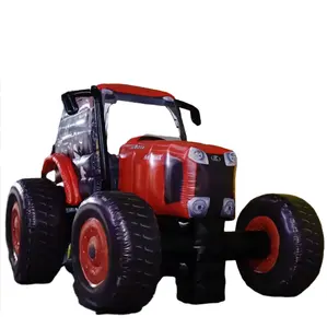 Oxford cloth PVC Custom Inflatable Vehicle car Model, Inflatable Tractor in advertising inflatables