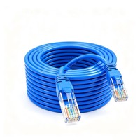 Cable de Red Ethernet RJ45 Gigabit UTP Cat6 de Alto Rendimiento de 25 m para Configuración de Transmisión de Datos en Hogares Inteligentes