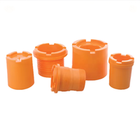 Protecteur de filetage de tuyau de forage en plastique et en acier pour outil de forage standard API de haute qualité