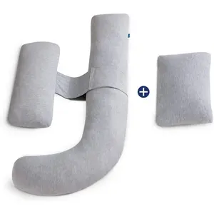 Almohada de maternidad de poliéster para embarazadas, cómoda almohada de fabricante chino de twin queen king size en forma de u - Product Image 3