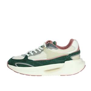 D.A.T.E. Zapatillas Donna W411-VL-CO-GR Beige Verde Chunky - Product Image 1