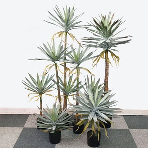Árbol Artificial de Yucca, <span class=keywords><strong>Agave</strong></span> y Dracaena, Estilo Nuevo, Bonsái Tropical para Decoración del Hogar - Product Image 6