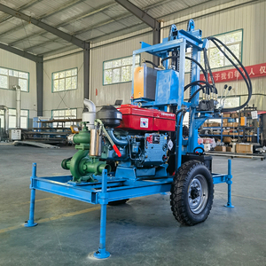 Factory <strong>Price</strong> Steel <strong>Crawler</strong> Mounted Diesel Mine Water Well <strong>Drilling</strong> Rig Machine - Product Image 6