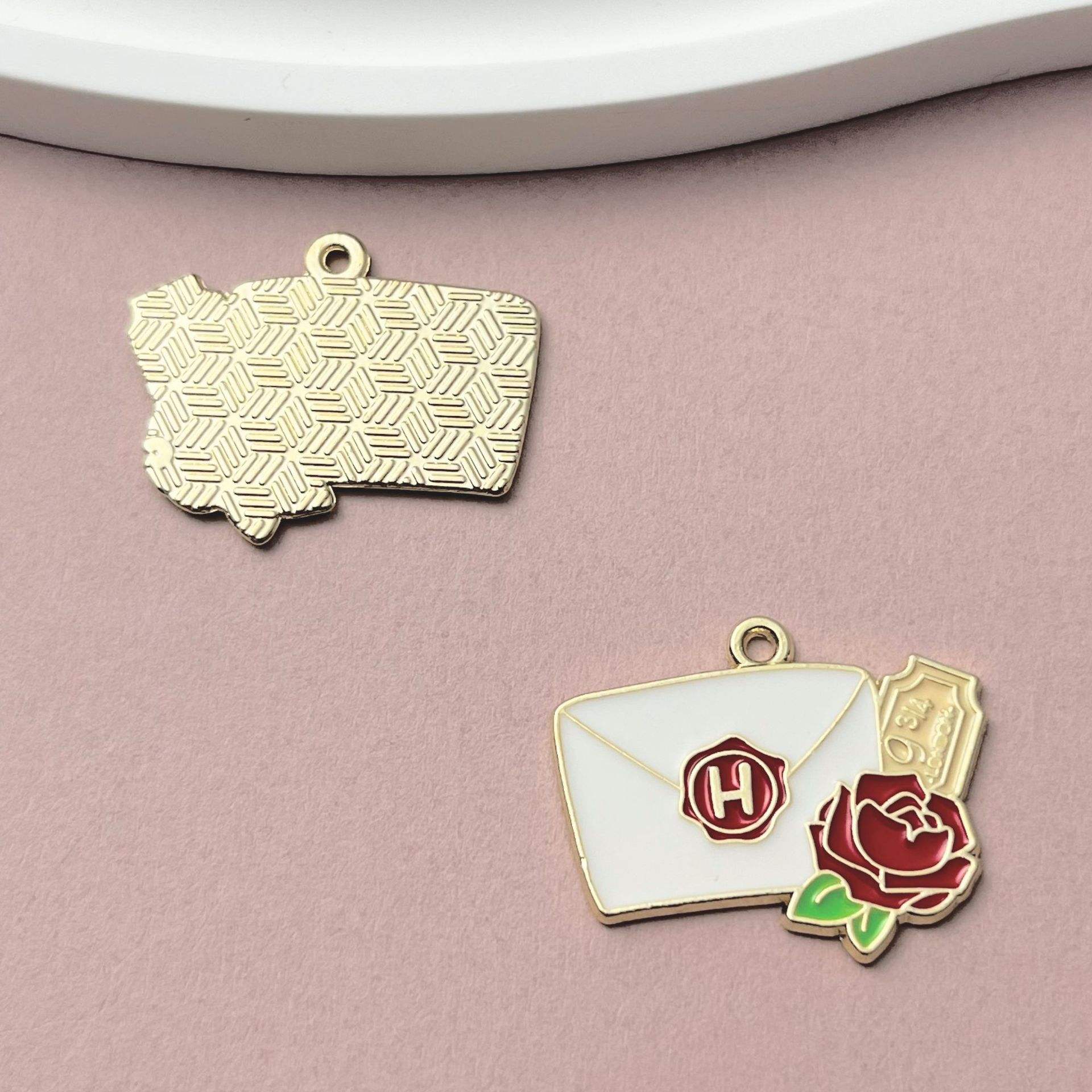 Lettre d'admission-23*28mm-2.7g