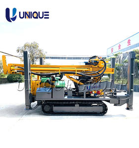 2025 nouvelle technologie haute capacité matériau de construction chenille puits machines de forage 500m profondeur boîte de vitesses pompe moteur - Product Image 2