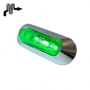 ADR aprobación 10-30V 4pcs leds led lado marcador luz para remolque de camión de autobús - Product Image 6