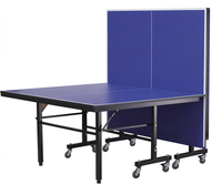 Table de tennis de table professionnelle Bailing, taille standard internationale, HDF haute intensité, pliable et mobile