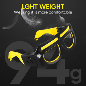 Lámpara Frontal LED para Exteriores, Resistente al Agua, con Sensor de Movimiento, Diseño Portátil, Batería Recargable, Rotación de 360 Grados - Product Image 2