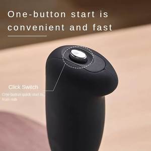 Mini espumador de leche eléctrico para el hogar, batidor creativo de acero inoxidable, espumador de leche de café de mano elegante - Product Image 5