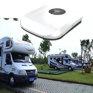 Good Quality Rooftop 24V 12V DC Caravan Mercedes Ben Truck Air Conditioner with Twin Rotary Compressor