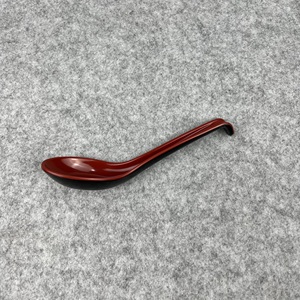 Ensemble de bols et cuillères <span class=keywords><strong>Ramen</strong></span>, avec baguettes, service de vaisselle en mélamine, bol à nouilles <span class=keywords><strong>japonais</strong></span> noir et rouge, 10 pièces - Product Image 4