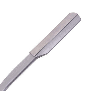 Rasoir de barbier de qualité supérieure avec manche antidérapant en acier inoxydable pour un rasage en douceur de la barbe, outils d'épilation, rasoirs de barbier - Product Image 3