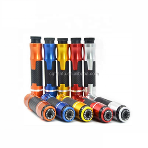 Empuñadura de motocicleta 7/8 "22mm manillar Universal CNC empuñaduras de aluminio XMAX 125 250 XMAX 300 400 X-MAX <span class=keywords><strong>XMAX400</strong></span> - Product Image 1