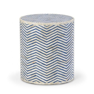 Indian Luxury Design <b>Wood</b> Side Tables with Beautiful Bone Inlay Highly Trending Storage Racks & <b>Shelving</b> <b>Units</b> for Bed Room - Product Image 3