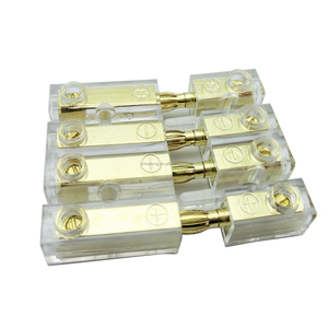 Chất Lượng Cao Thiết Bị Đầu Cuối Loa Hifi Chuối Phích Cắm Vàng-Mạ 4Mm Chuối Kết Nối 4 Kênh Âm Thanh Jack Loa Phích Cắm Kết Nối - Product Image 2